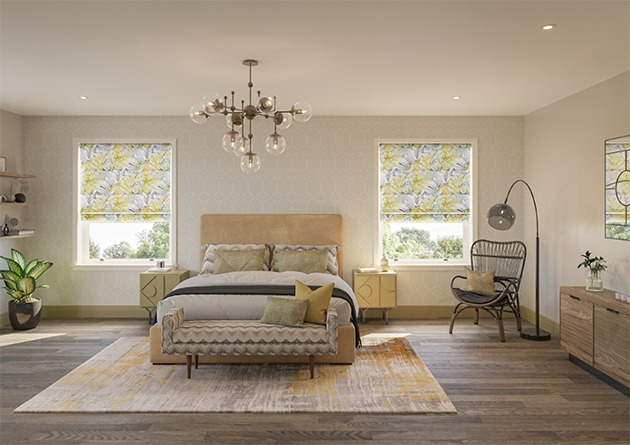 Los Angeles Velvet, Sunkissed - Roman Blind - Image 8